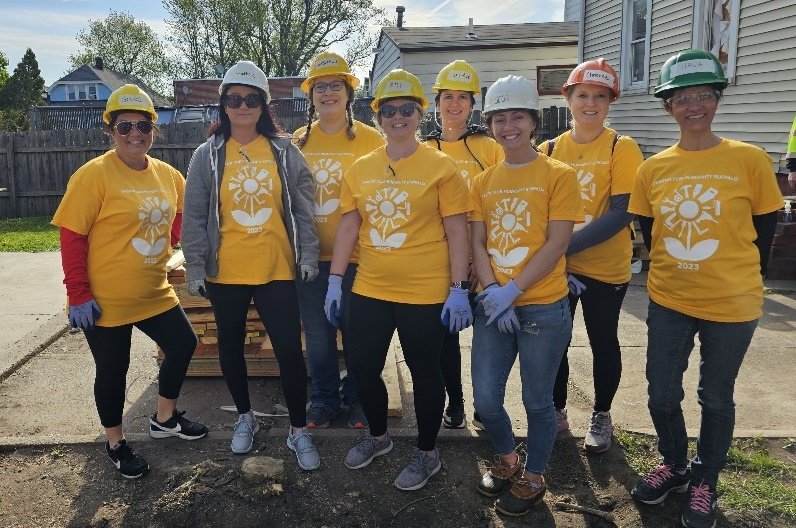 Habitat For Humanity Buffalo Women Build Week Gross Polowy   Habitat 2023 Group Photo 